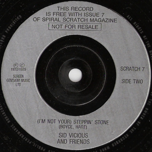 (Don't You Gimme) No Lip / (I'm Not Your) Steppin' Stone (SCRATCH 7)